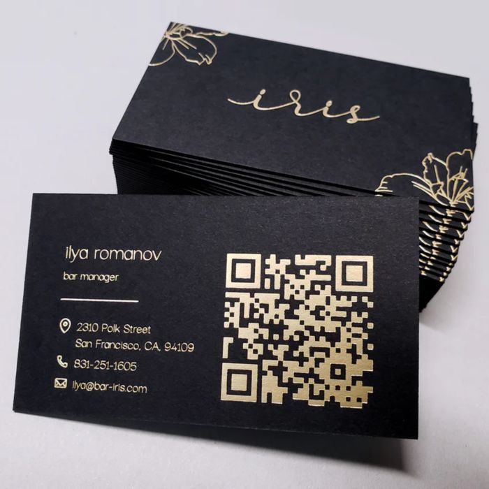 Premium business cards