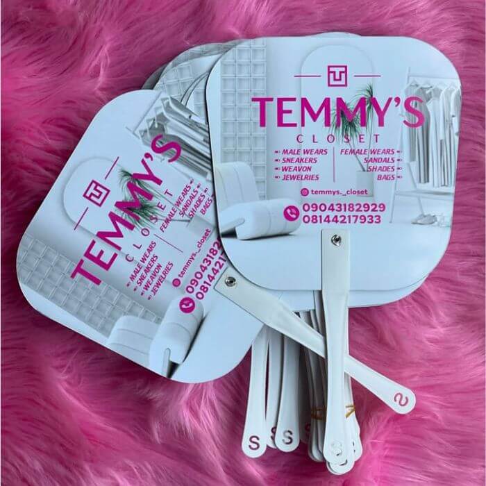 Branded Mini Hand Fan